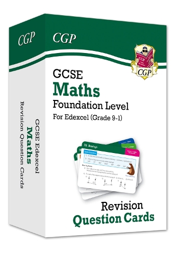 Бумажная книга «GCSE Maths Edexcel Revision Question Cards - Foundation», автор CGP Books - фото №1