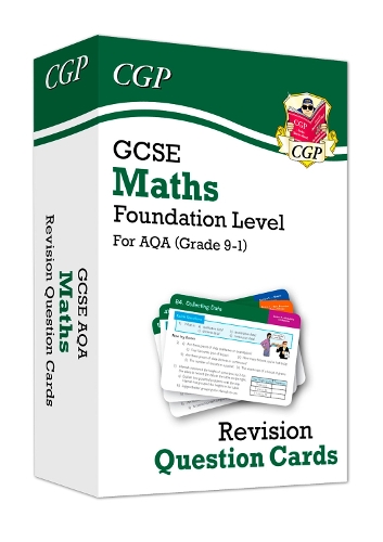 Паперова книга «GCSE Maths AQA Revision Question Cards - Foundation», автор CGP Books - фото №1