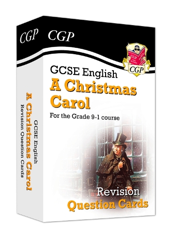 Паперова книга «GCSE English - A Christmas Carol Revision Question Cards», автор CGP Books - фото №1