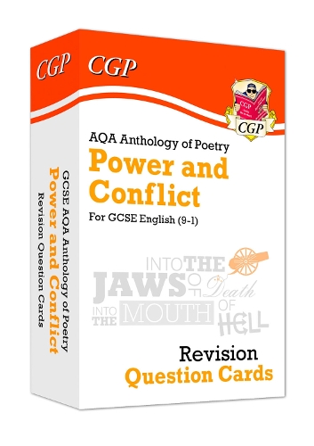 Паперова книга «GCSE English: AQA Power & Conflict Poetry Anthology - Revision Question Cards», автор CGP Books - фото №1