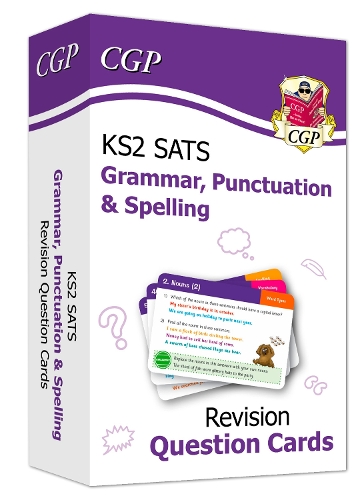 Паперова книга «KS2 English SATS Revision Question Cards: Grammar, Punctuation & Spelling (for the 2024 tests)», автор CGP Books - фото №1