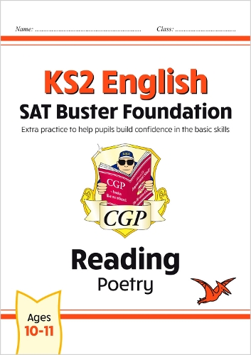 Бумажная книга «KS2 English Reading SAT Buster Foundation: Poetry (for the 2024 tests)», автор CGP Books - фото №1