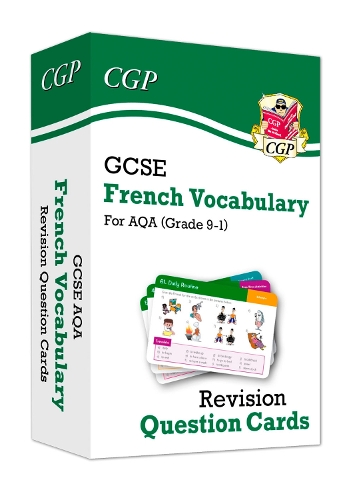 Бумажная книга «GCSE AQA French: Vocabulary Revision Question Cards», автор CGP Books - фото №1