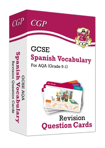 Бумажная книга «GCSE AQA Spanish: Vocabulary Revision Question Cards», автор CGP Books - фото №1