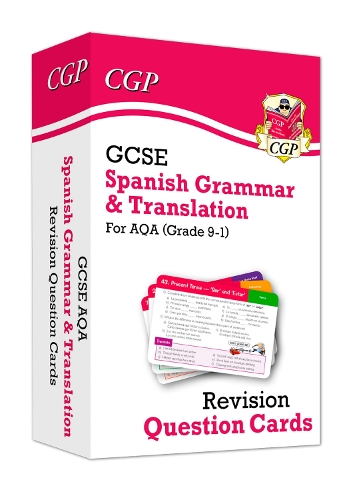 Бумажная книга «GCSE AQA Spanish: Grammar & Translation Revision Question Cards», автор CGP Books - фото №1