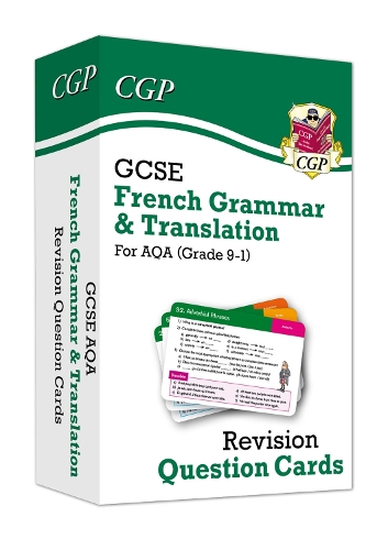 Бумажная книга «GCSE AQA French: Grammar & Translation Revision Question Cards», автор CGP Books - фото №1