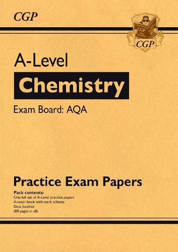 Бумажная книга «A-Level Chemistry AQA Practice Papers», автор CGP Books - фото №1