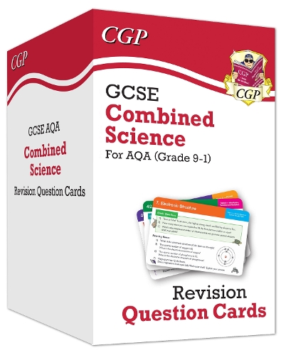 Бумажная книга «GCSE Combined Science AQA Revision Question Cards: All-in-one Biology, Chemistry & Physics», автор CGP Books - фото №1