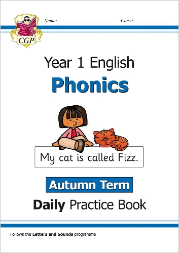 Бумажная книга «KS1 Phonics Year 1 Daily Practice Book: Autumn Term», автор CGP Books - фото №1