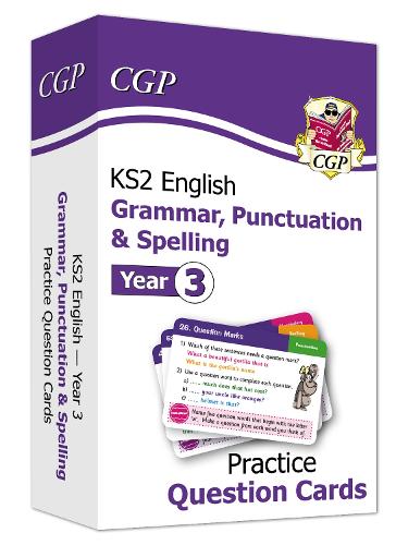 Бумажная книга «KS2 English Year 3 Practice Question Cards: Grammar, Punctuation & Spelling», автор CGP Books - фото №1