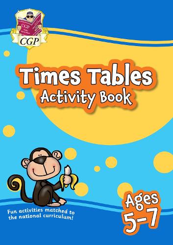 Паперова книга «Times Tables Activity Book for Ages 5-7», автор CGP Books - фото №1