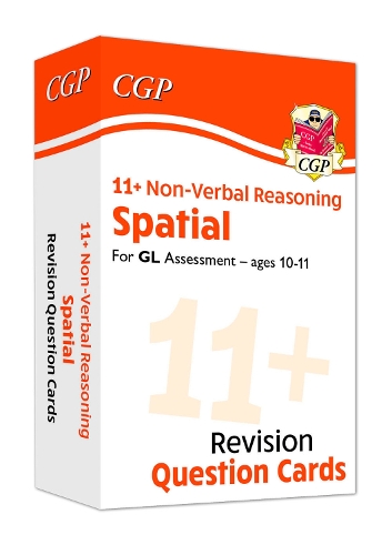 Паперова книга «11+ GL Revision Question Cards: Non-Verbal Reasoning Spatial - Ages 10-11», автор CGP Books - фото №1