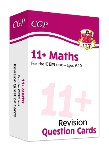 Бумажная книга «11+ CEM Revision Question Cards: Maths - Ages 9-10», автор CGP Books - фото №1