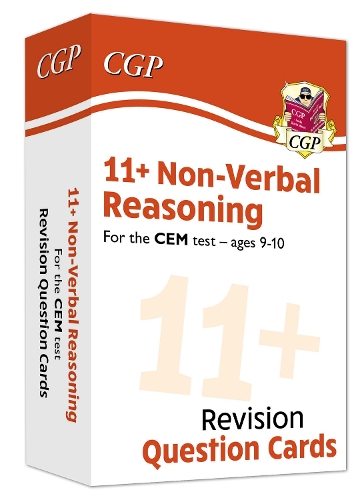 Паперова книга «11+ CEM Revision Question Cards: Non-Verbal Reasoning - Ages 9-10», автор CGP Books - фото №1