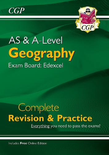 [object Object] «AS and A-Level Geography: Edexcel Complete Revision & Practice (with Online Edition): for the 2025 and 2026 exams», автор CGP Books - фото №1