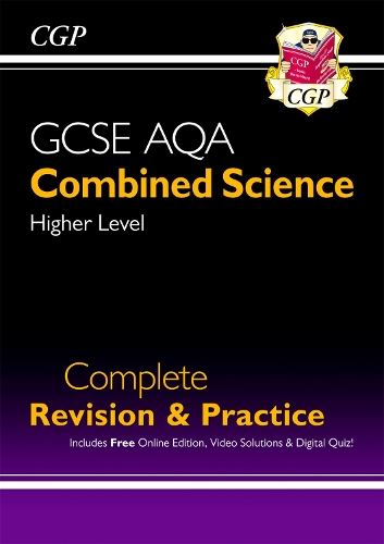 [object Object] «GCSE Combined Science AQA Higher Complete Revision & Practice w/ Online Ed, Videos & Quizzes: for the 2025 and 2026 exams», автор CGP Books - фото №1