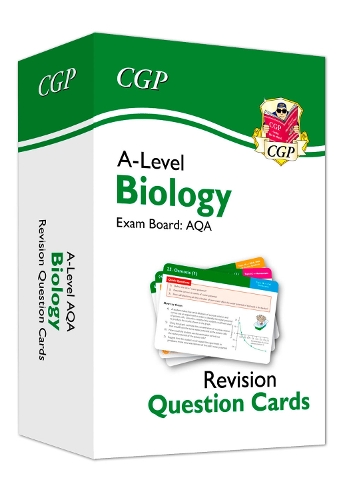 Бумажная книга «A-Level Biology AQA Revision Question Cards», автор CGP Books - фото №1