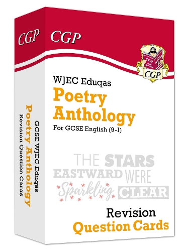 Бумажная книга «GCSE English: WJEC Eduqas Poetry Anthology - Revision Question Cards», автор CGP Books - фото №1