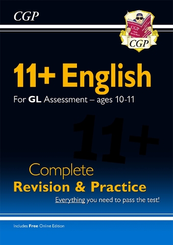 [object Object] «11+ GL English Complete Revision and Practice - Ages 10-11 (with Online Edition): for the 2025 exams», автор CGP Books - фото №1