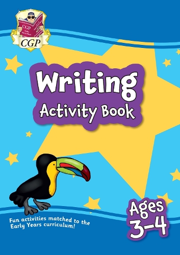 Бумажная книга «Writing Activity Book for Ages 3-4 (Preschool)», автор CGP Books - фото №1