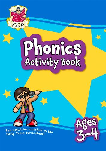 Бумажная книга «Phonics Activity Book for Ages 3-4 (Preschool)», автор CGP Books - фото №1