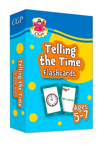 Бумажная книга «Telling the Time Flashcards for Ages 5-7», автор CGP Books - фото №1