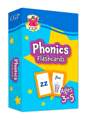 Бумажная книга «Phonics Flashcards for Ages 3-5», автор CGP Books - фото №1