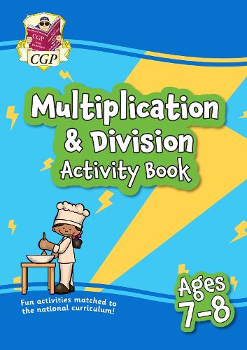 Бумажная книга «Multiplication & Division Activity Book for Ages 7-8 (Year 3)», автор CGP Books - фото №1