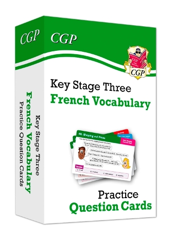 Бумажная книга «KS3 French: Vocabulary Practice Question Cards», автор CGP Books - фото №1