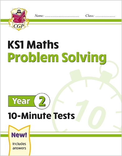 Бумажная книга «KS1 Year 2 Maths 10-Minute Tests: Problem Solving», автор CGP Books - фото №1