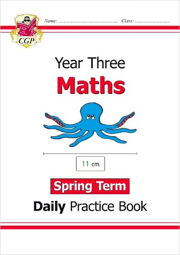 Бумажная книга «KS2 Maths Year 3 Daily Practice Book: Spring Term», автор CGP Books - фото №1