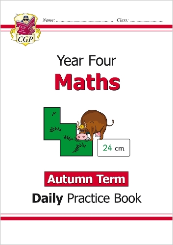 Бумажная книга «KS2 Maths Year 4 Daily Practice Book: Autumn Term», автор CGP Books - фото №1