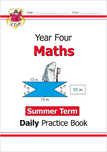 Бумажная книга «KS2 Maths Year 4 Daily Practice Book: Summer Term», автор CGP Books - фото №1