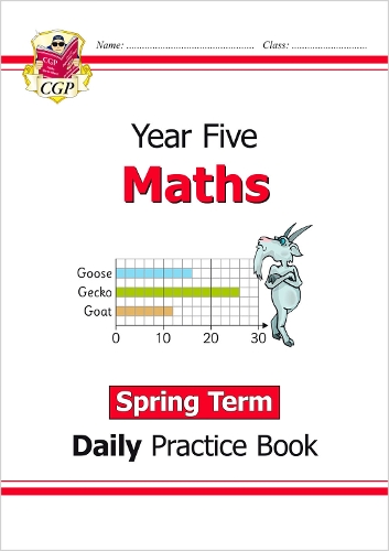 Бумажная книга «KS2 Maths Year 5 Daily Practice Book: Spring Term», автор CGP Books - фото №1