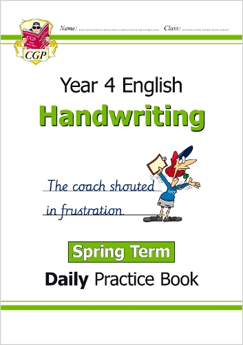 Паперова книга «KS2 Handwriting Year 4 Daily Practice Book: Spring Term», автор CGP Books - фото №1