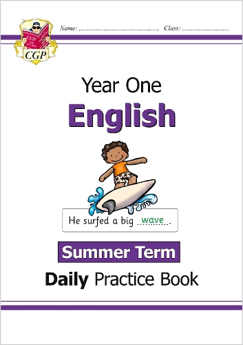 Паперова книга «KS1 English Year 1 Daily Practice Book: Summer Term», автор CGP Books - фото №1