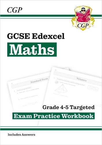 Паперова книга «GCSE Maths AQA Grade 4-5 Targeted Exam Practice Workbook (includes Answers)», автор CGP Books - фото №1