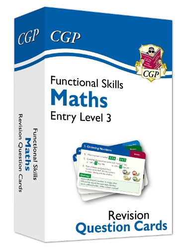 Бумажная книга «Functional Skills Maths Revision Question Cards - Entry Level 3», автор CGP Books - фото №1