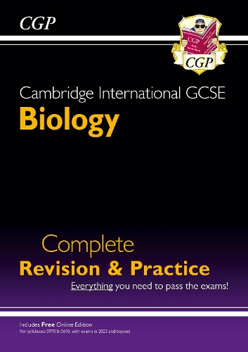 Бумажная книга «Cambridge International GCSE Biology Complete Revision & Practice», автор CGP Books - фото №1