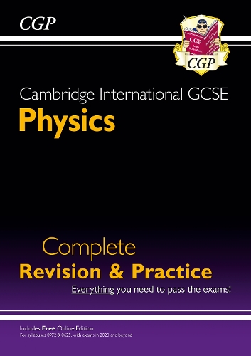 [object Object] «Cambridge International GCSE Physics Complete Revision & Practice», автор CGP Books - фото №1