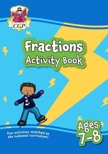 Бумажная книга «Fractions Maths Activity Book for Ages 7-8 (Year 3)», автор CGP Books - фото №1