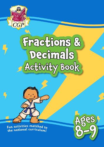 Бумажная книга «Fractions & Decimals Maths Activity Book for Ages 8-9 (Year 4)», автор CGP Books - фото №1