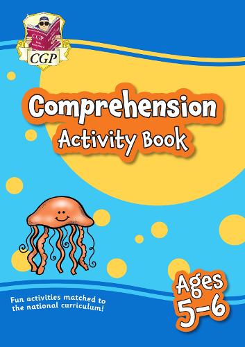 Бумажная книга «English Comprehension Activity Book for Ages 5-6 (Year 1)», автор CGP Books - фото №1