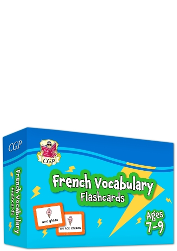 Бумажная книга «French Vocabulary Flashcards for Ages 7-9 (with Free Online Audio)», автор CGP Books - фото №1