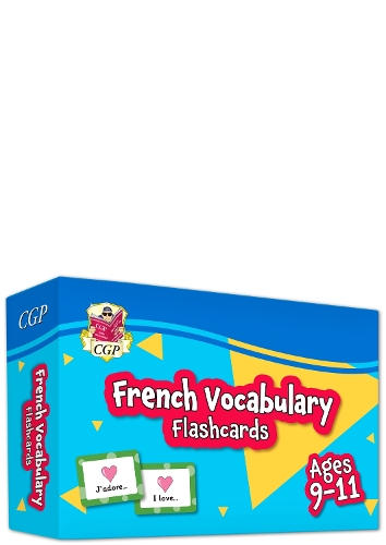 Бумажная книга «French Vocabulary Flashcards for Ages 9-11 (with Free Online Audio)», автор CGP Books - фото №1