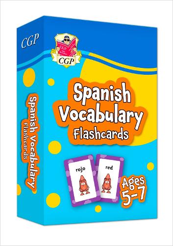 Бумажная книга «Spanish Vocabulary Flashcards for Ages 5-7 (with Free Online Audio)», автор CGP Books - фото №1