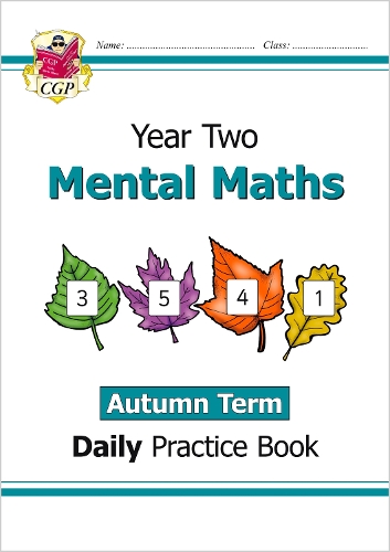 Бумажная книга «KS1 Mental Maths Year 2 Daily Practice Book: Autumn Term», автор CGP Books - фото №1