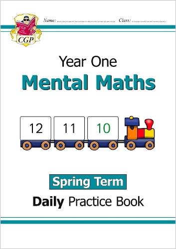 Бумажная книга «KS1 Mental Maths Year 1 Daily Practice Book: Spring Term», автор CGP Books - фото №1