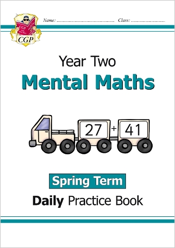 Бумажная книга «KS1 Mental Maths Year 2 Daily Practice Book: Spring Term», автор CGP Books - фото №1