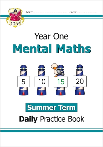 Бумажная книга «KS1 Mental Maths Year 1 Daily Practice Book: Summer Term», автор CGP Books - фото №1